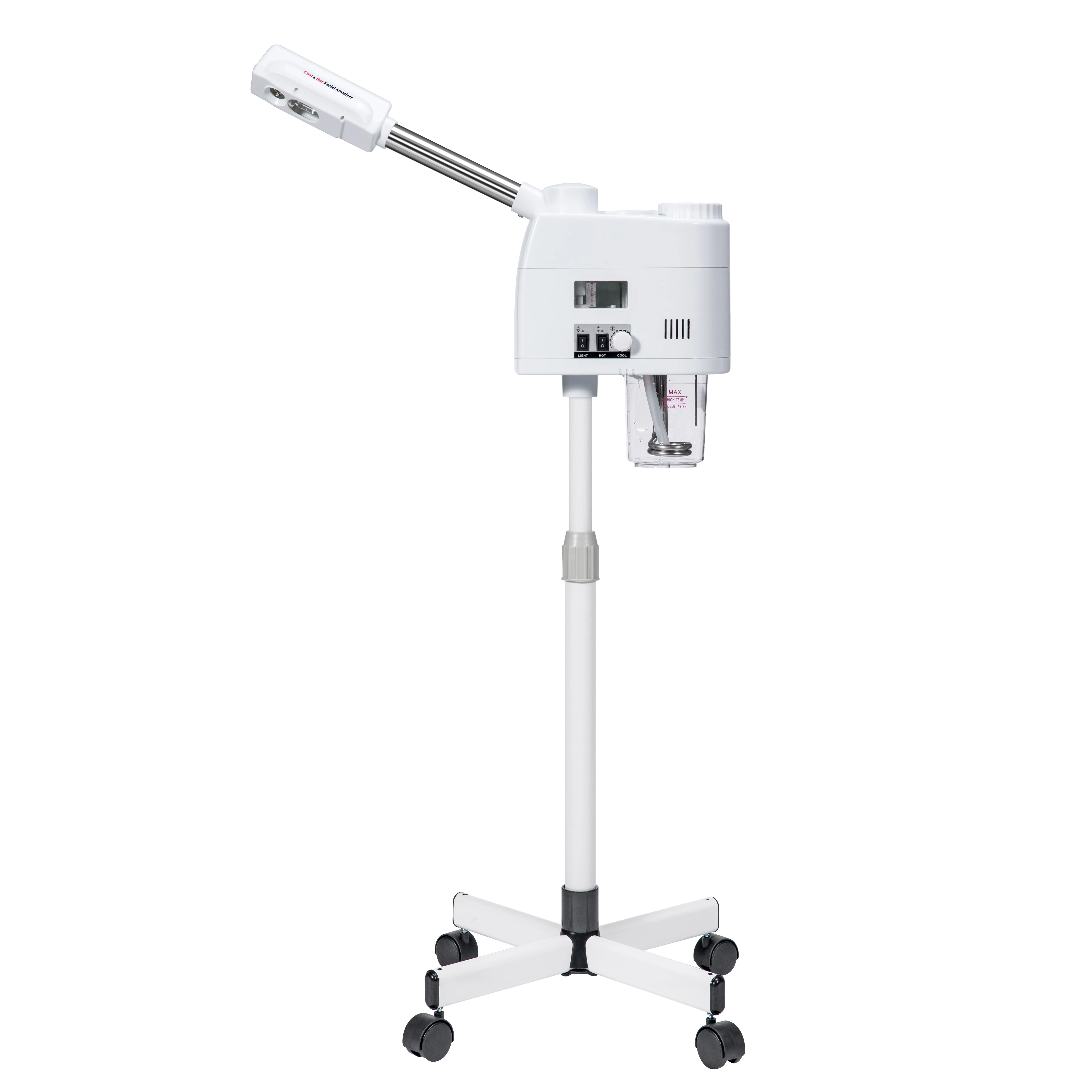 Hot sale adjustable vaporized face steamer beauty salon machine mist steam sprayer facial steamer machine