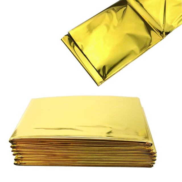 Emergency Blanket Mylar Survival Blanket Foil Space Solar Emergency Thermal Blanket