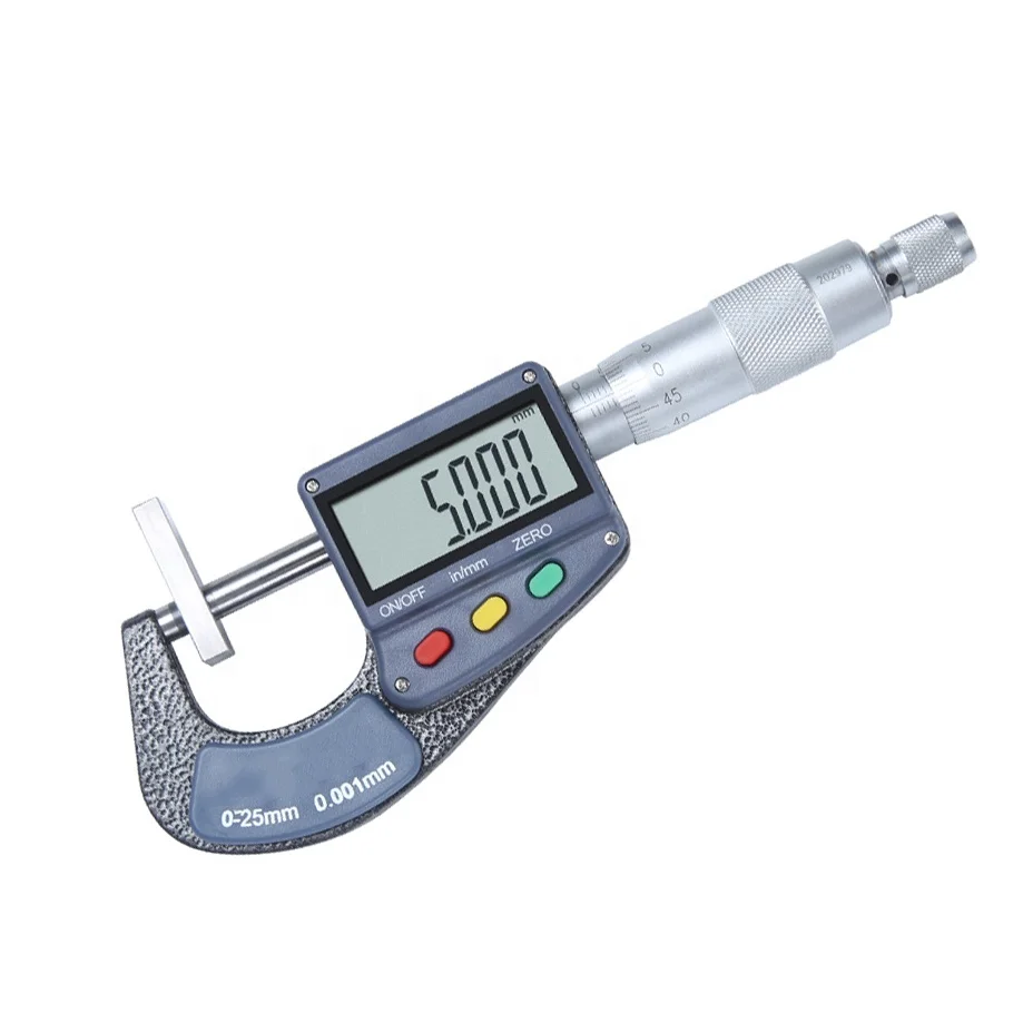 25mm  High Precision Large Screen Digital  Outside  Micrometer