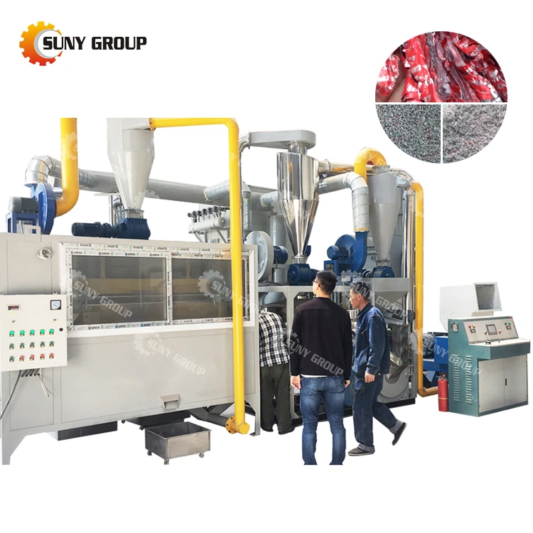 Aluminum Plastic PVC Recycling Extrusion Machine