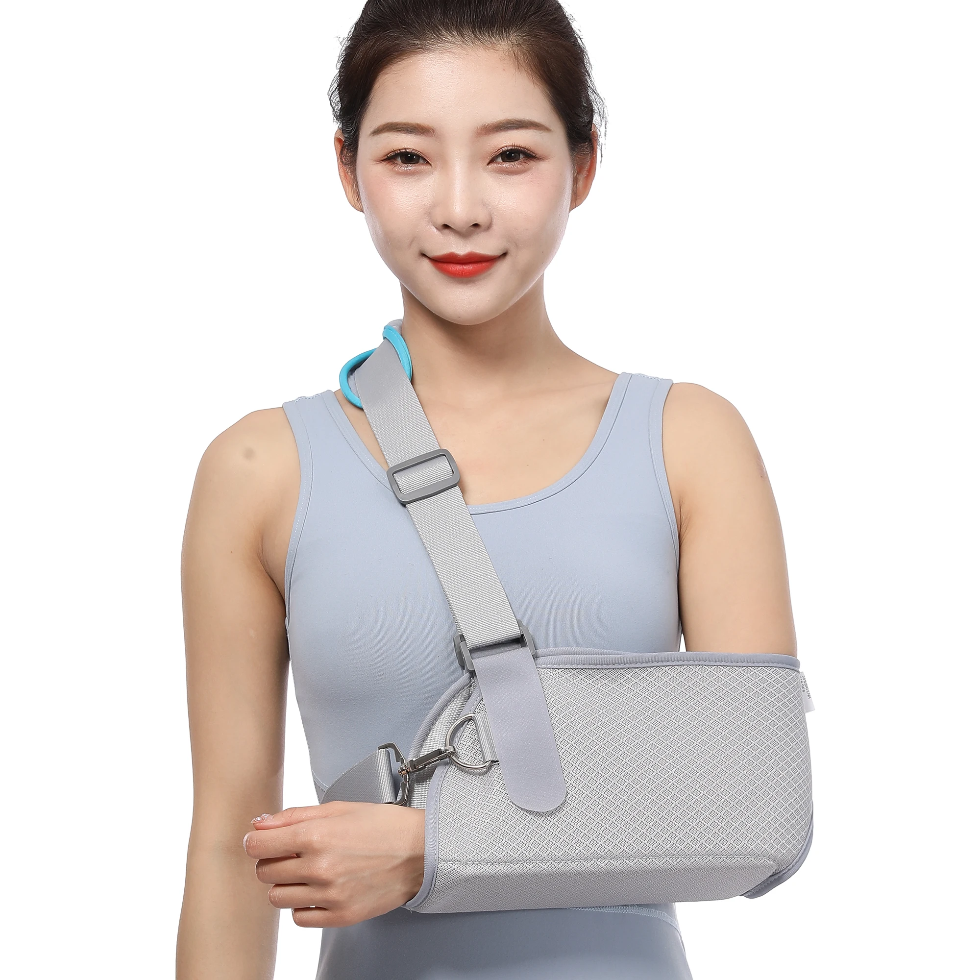 Medical Support Strap for Collar Bone Rotator Cuff Shoulder Injury Adjustable Breathable and Lightweight Immobilizer Arm Sling