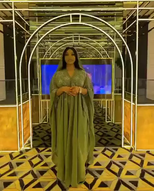 Muslim Fashion Women Turkey Islamic Abaya Kaftan Long Robe Maxi Dubai Moroccan Arabic Hijab Dress