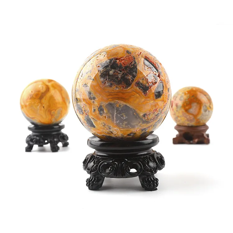 
Good souvenir 15cm quartz crystal ball christmas the firework stone ready to ship 