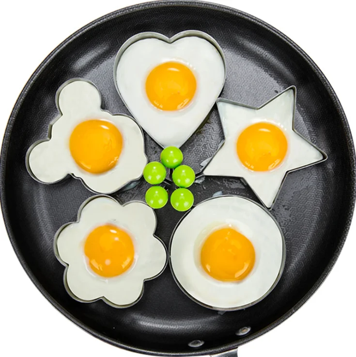 
Kitchen Accessories egg rings egg mold ring stainless steel egg rings 