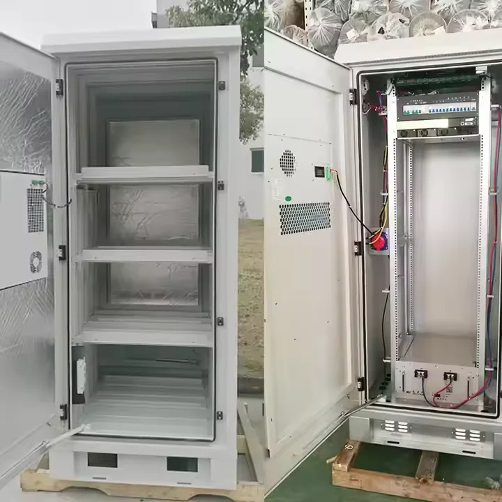 Factory Wholesale Outdoor Server Rack Waterproof Telecom Enclosures Telecom Street Cabinet Outdoor Network Communication Cabinet