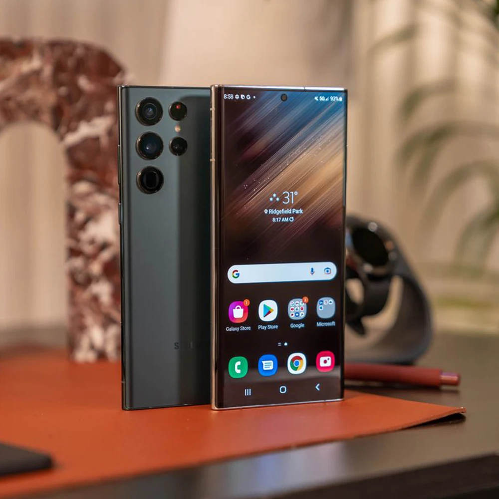 Новый смартфон для Samsung S22 Ultra 5G Android 12 Оригинальный разблокированный сотовый телефон 6,8 дюймов 16 ГБ + 512 ГБ глобальная версия мобильные телефоны