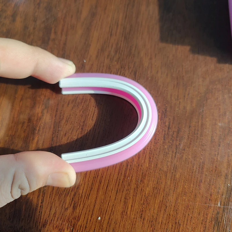 Outdoor Silicone Blue Yellow Red Color Strip Light Flex Waterproof Flexible Custom Led Neon Lights