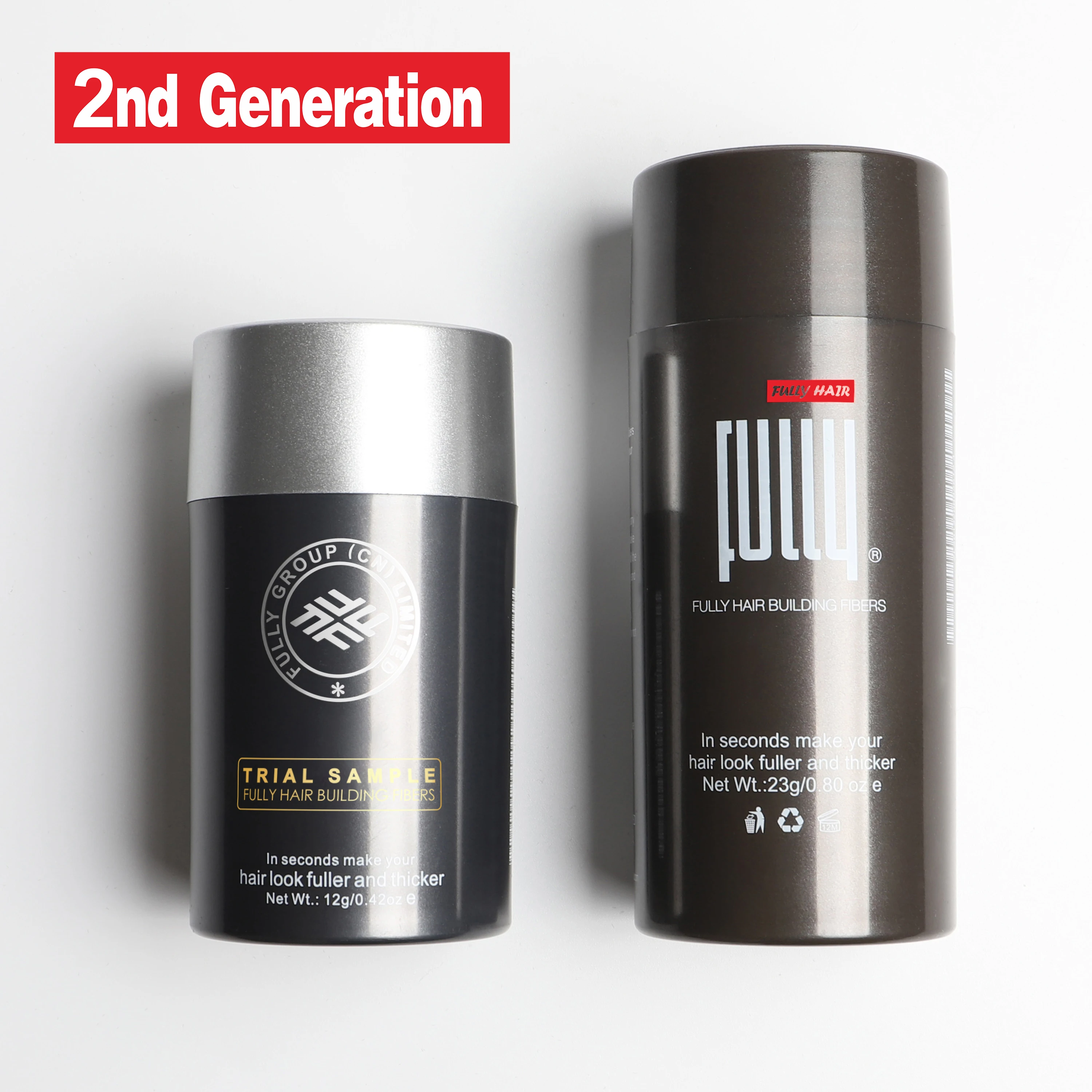 FULLY Hair Building Fibers 12g 22g 27.5g Plant Keratin Hair Fiber