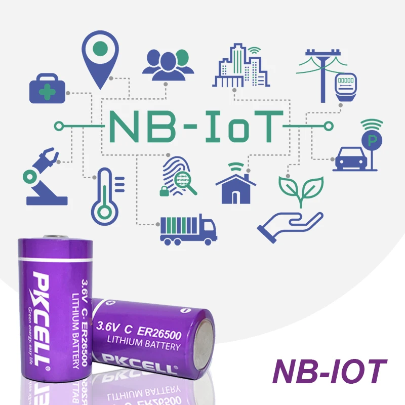 hot sale 3.6v c size lithium primary battery ER26500+hpc1520 9000mAh non rechargeable disposable battery for LORA IOT WIRELESS