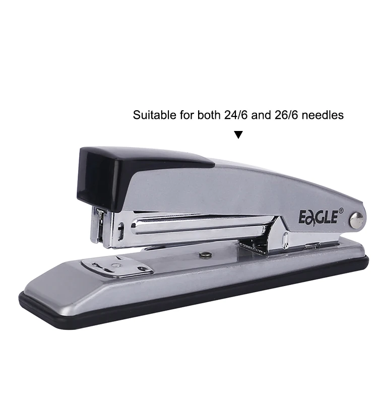 Office stapler Model 206R with stapler remove Eagle brand metal stapler 20 sheets capacity