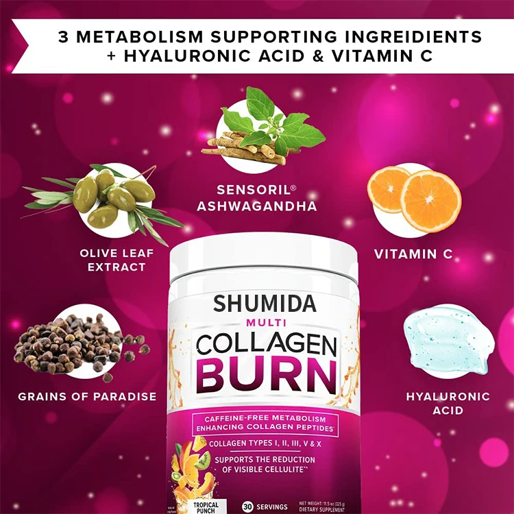 Factory Price Customized Multi Marine Collagen Peptide Powder Hydrolyzed Collagen Powder