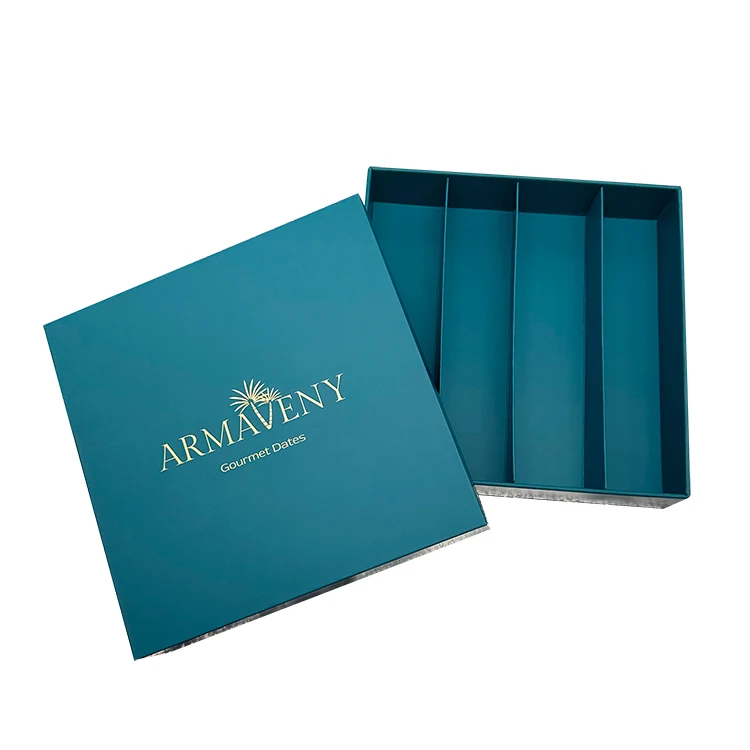 Manufacturer Custom Chocolate Candy Box with insert Gold Stamping LOGO Cardboard chocolate gift box