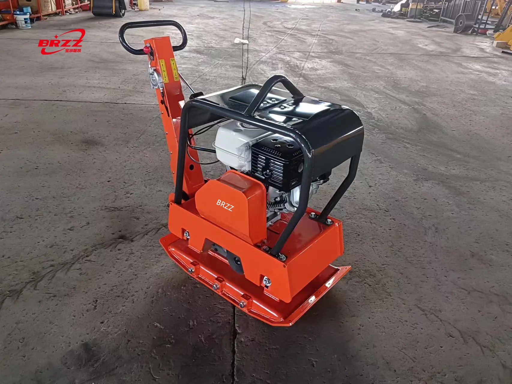 FPC-330 Diesel reversible plate compactor 330kg Two-Way manual  soil concrete vibrator jumping tamper rammer machine for sale