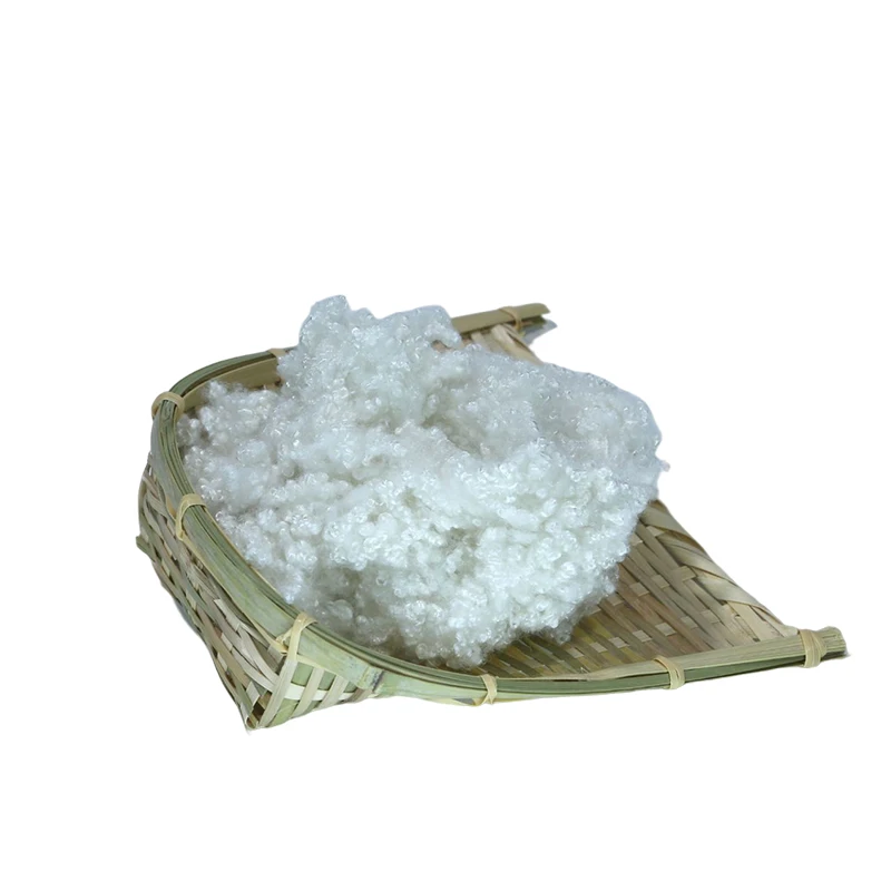 3D 64 мм полый конъюгированный силиконизированный полиэфирный волокно для наполнителя подушки игрушки