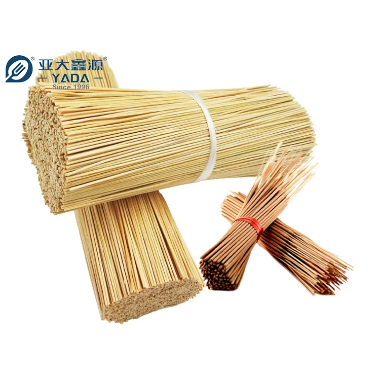 YADA Industrial Directly Sale Agarabatti Bamboo Incense Round Bamboo Sticks for Making Incense Crafting with Wholesale Price
