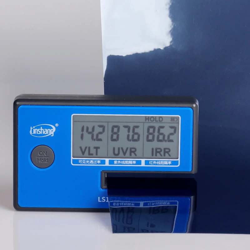 Dark Blue Silver Decorative Stained Glass Window Film for Home  3 Window M Tint Film Roll