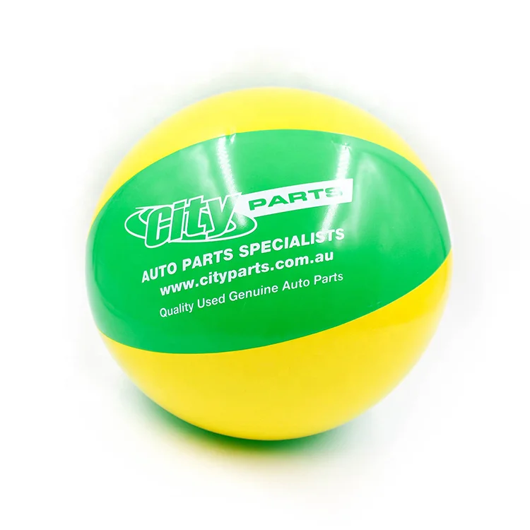 
China PVC Wholesale Promotional Printed Inflatable Beach Ball with custom logo 