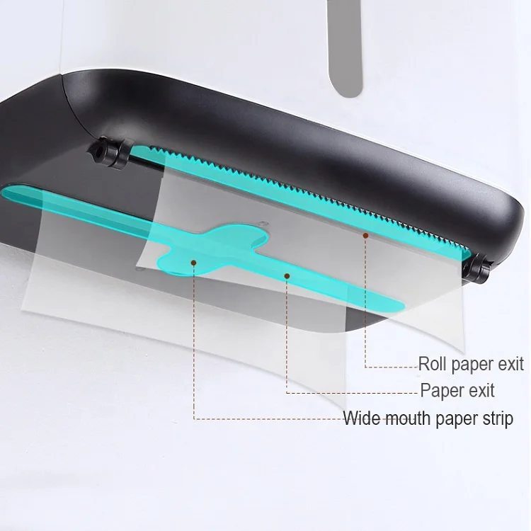 2023 Best Seller Novelty Plastic Bathroom Toilet Roll Paper Holder Kitchen Sink Waterproof Paper Towel Holder with Phone Shelf