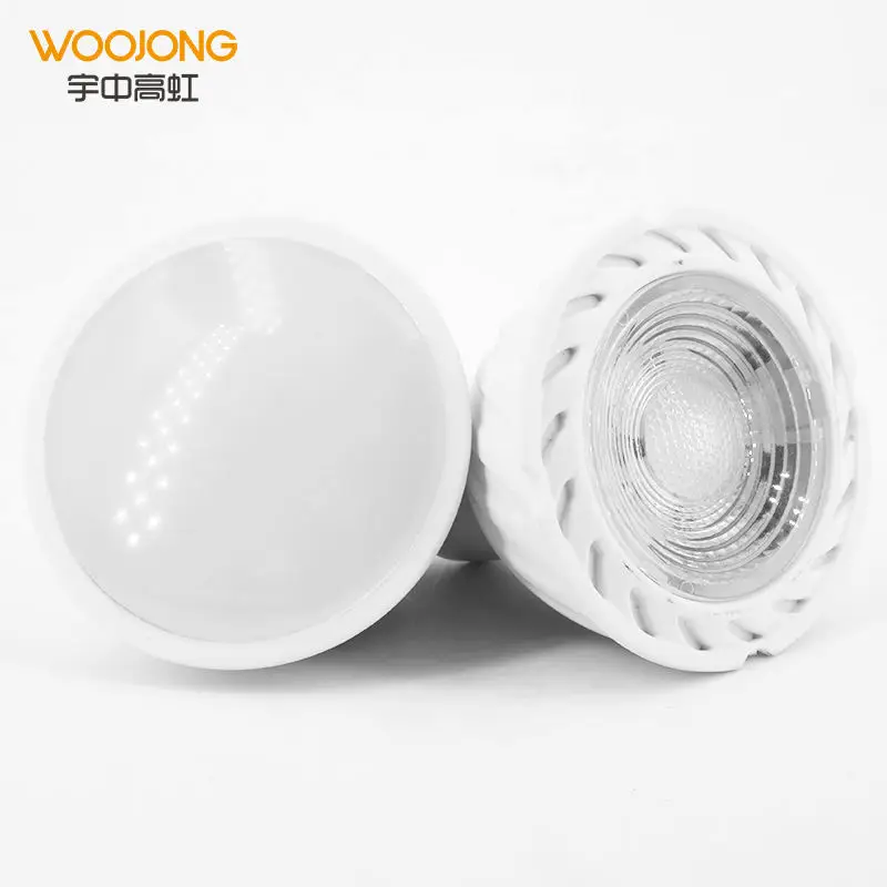 WOOJONG High Quality MR16 GU5.3/10 LED Bulb 5W 7W Indoor Lighting Plastic Lanp with 2-year Warranty Used in Home and Office
