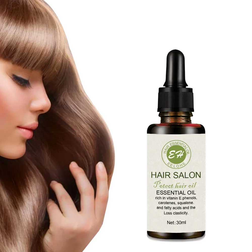 
Pure natural vitamin E hair treatment anti frizz shine nourishing hair care oil 