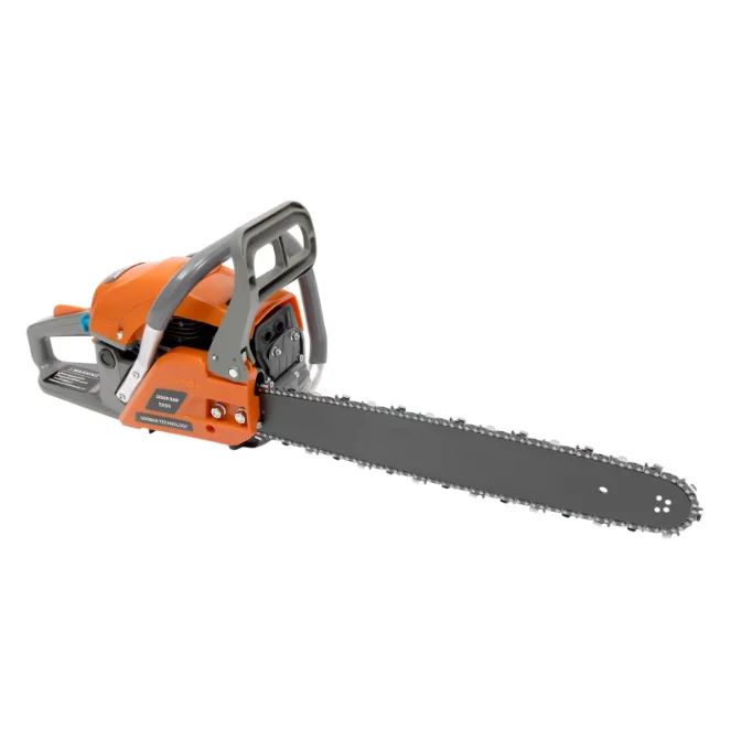 High Quality 50cc Gasoline Chainsaw 2kw Petrol 49.3cc 2 Stroke Heavy Engine CE Approved CS5060 Oregon Chain Wood Cutting New