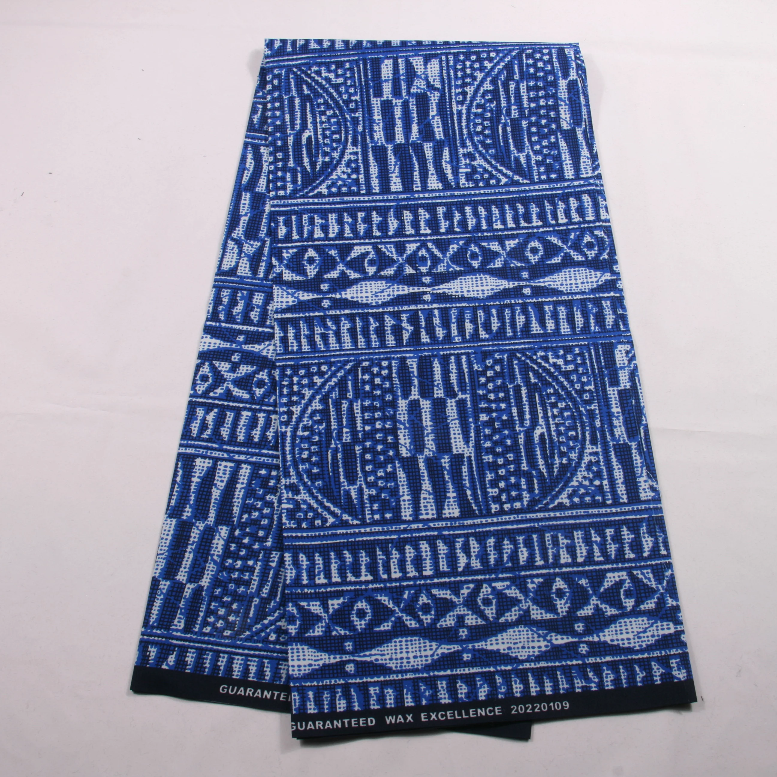 2022 hot sale 100%polyester African wax print fabric for dress