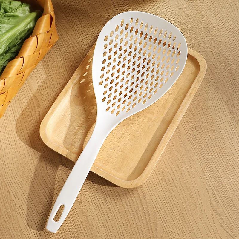 Colander large kitchen multi-purpose noodles strainer home ladle non-slip round strainer drain