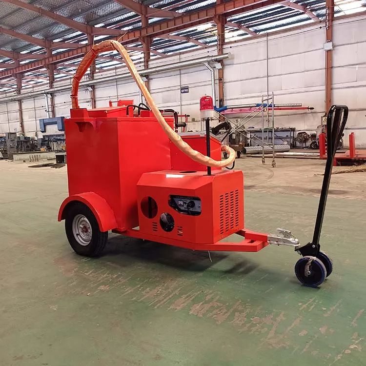New Walk Behind Asphalt Pavement Grouting Machine With Small Hand Push Asphalt Crack Sealing Asphalt Sewing Machine