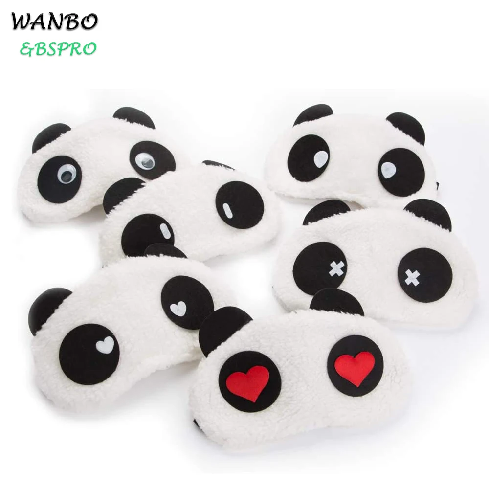 
BSpro #CHEM0307 cute panda sleeping eyemask for kids cute style plush soft type 