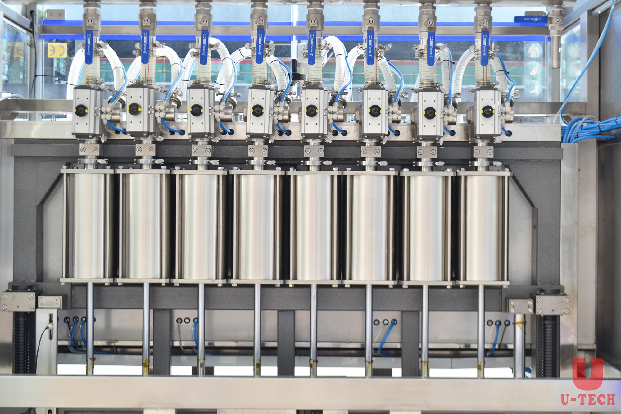  Automatic1-5L поршневая машина для герметизации бутылок из полиэтилена повышенной плотности