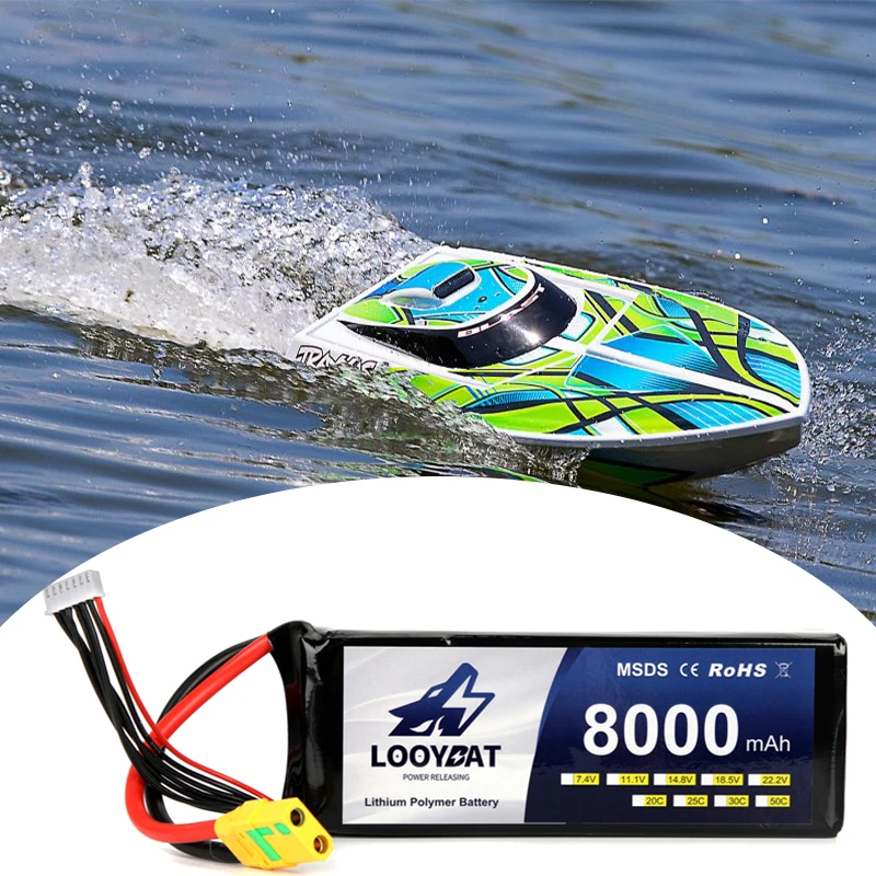 Factory OEM 8000mAh Li-ion Battery pack 3.7V 11.1V 18.5V 1S 3S 5S replacement lithium batteries For FPV battery