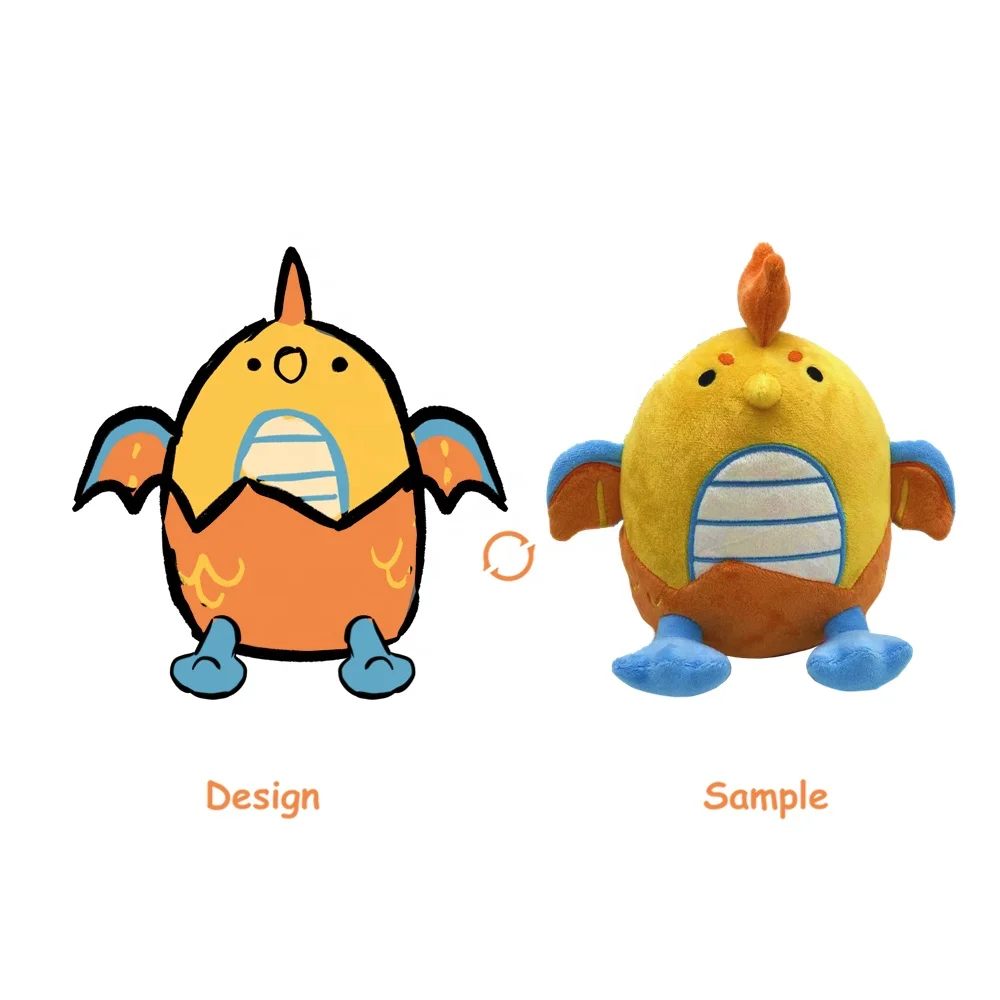 Low MOQ custom design stuff plush doll backpack stuffed animal plushies manufacturers anime embroidered plush toy