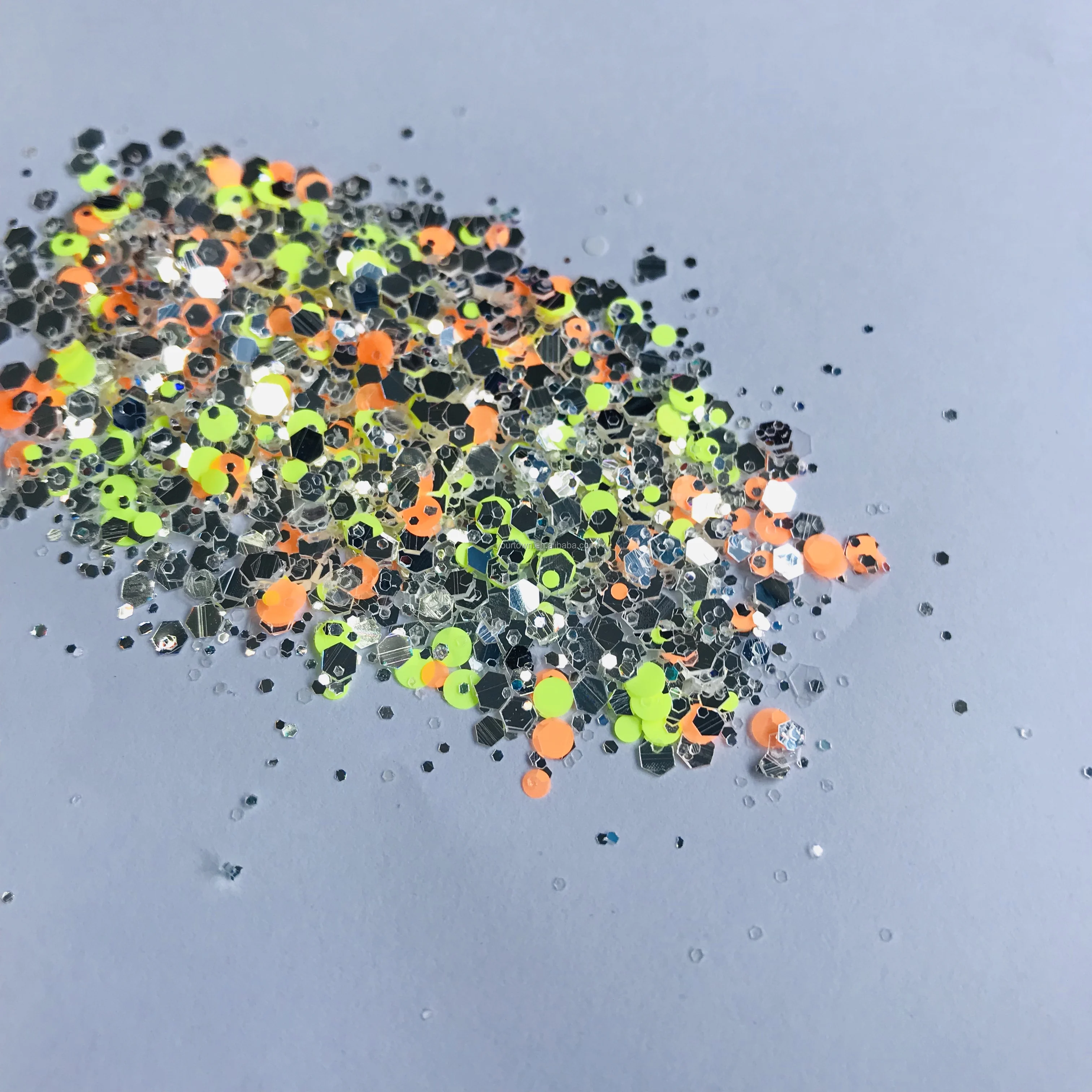 
Wholesale bulk glitter nail powder bulk glitter chunky glitter for nail art decoration 