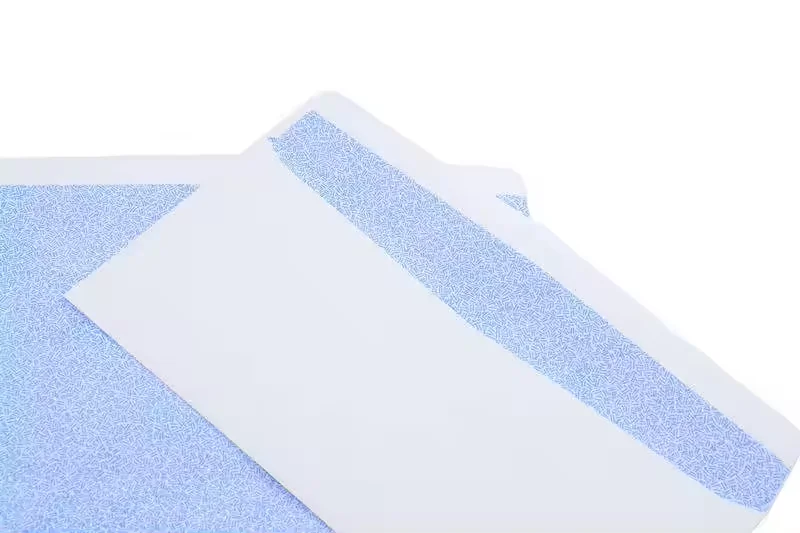 Hot Sales #10 Security SELF-SEAL Mailing Envelopes With Windowless White Envelop Business Letter Envelope Custom