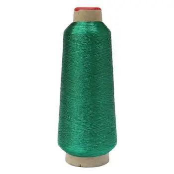 Wholesale High Quality Mx Ms Color Metallic Yarn Embroidery Thread Metallic Yarn Thread For Weaving