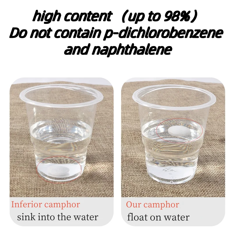 Factory High Quality 1/8 oz Deer Brand camphor blocks tablets 454g pesticide wholesale