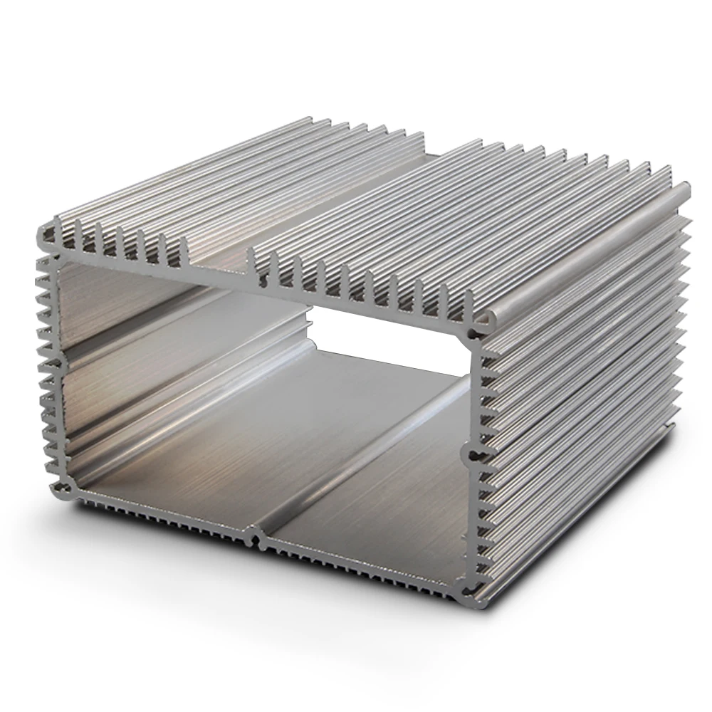 CNC Machine Aluminum Enclosure Heat Sink Waterproof Box Ip67