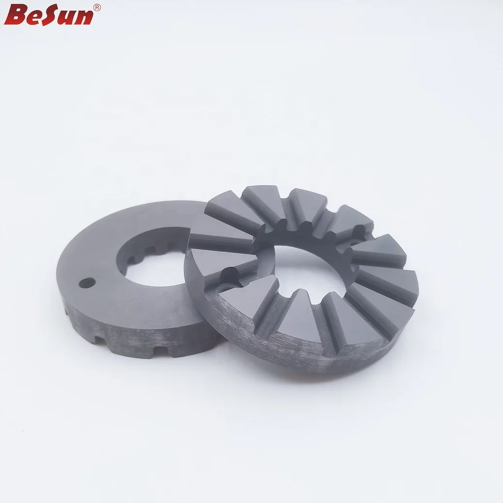 High Strength Carbon Bushing Graphite Bearing for Water Pump Shafts Durable Pump Bearings for Efficient Performance