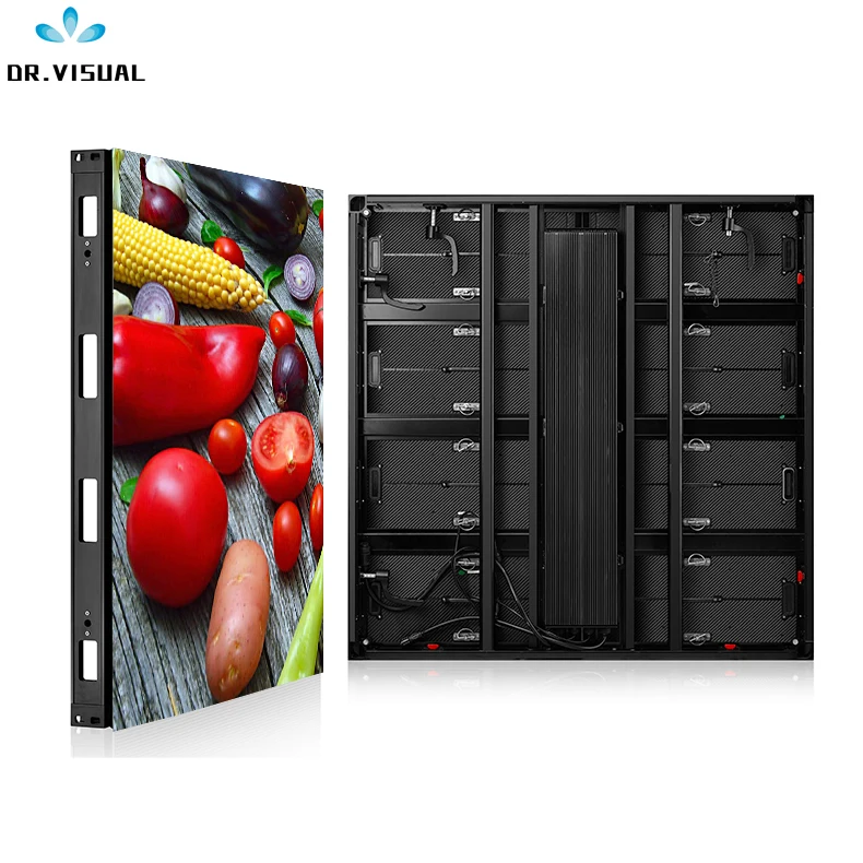 DR VISUAL LED Concise and beautiful station ip65 led display ultralight P10 P8 P7.8 P6 signs for business