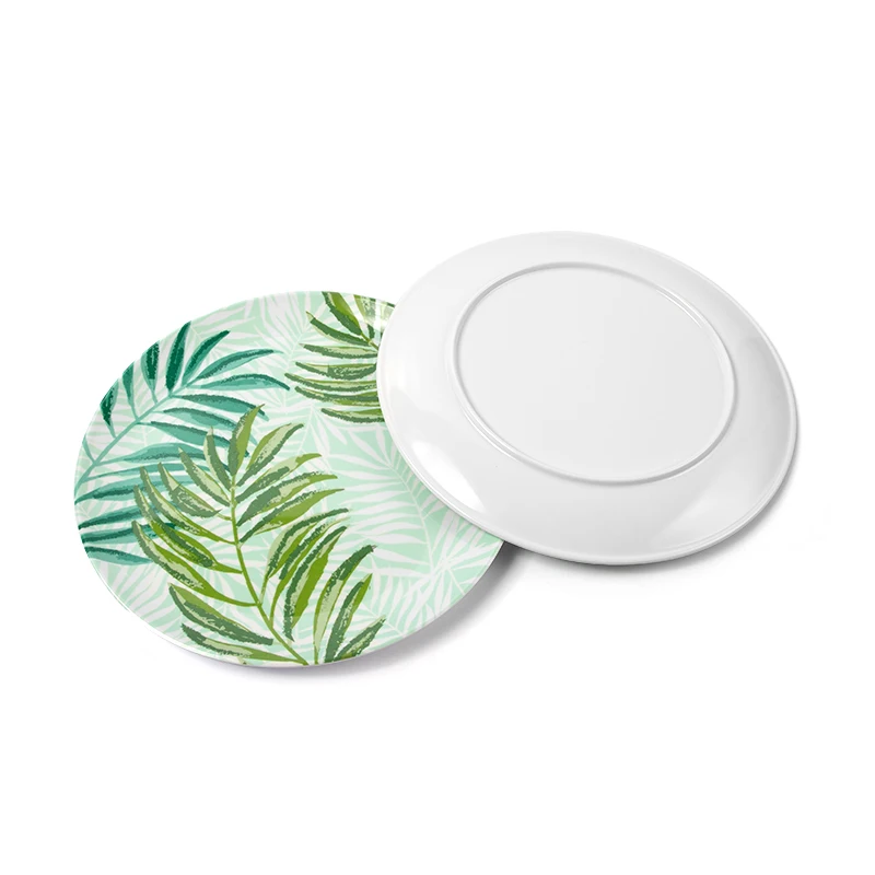 Custom Design Melamine Children Tableware Set With Full Color Interior And Exterior Decal For Dinner Or Salad