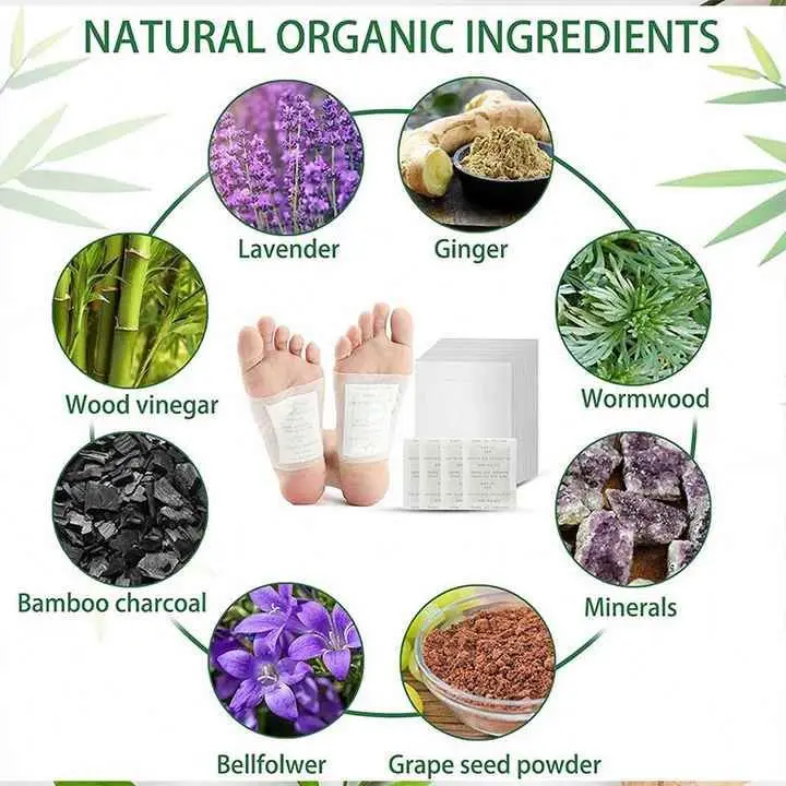 oem New Product/best selling korea detox patch CE MSDS ISO foot pad Bambu Vinagre Desintoxicacion de parches