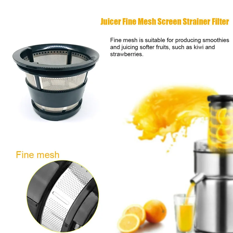 Slow Juicer Fine Mesh Screen Strainer Filter for Filters Basket