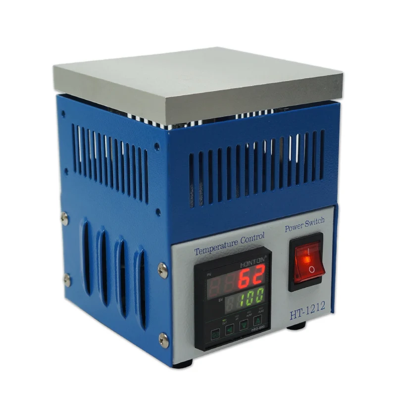 HT-1212 Constant Temperature Digital Display Heating Platform 800W Preheating Station for BGA Reballing Hot Plate 220V 110V