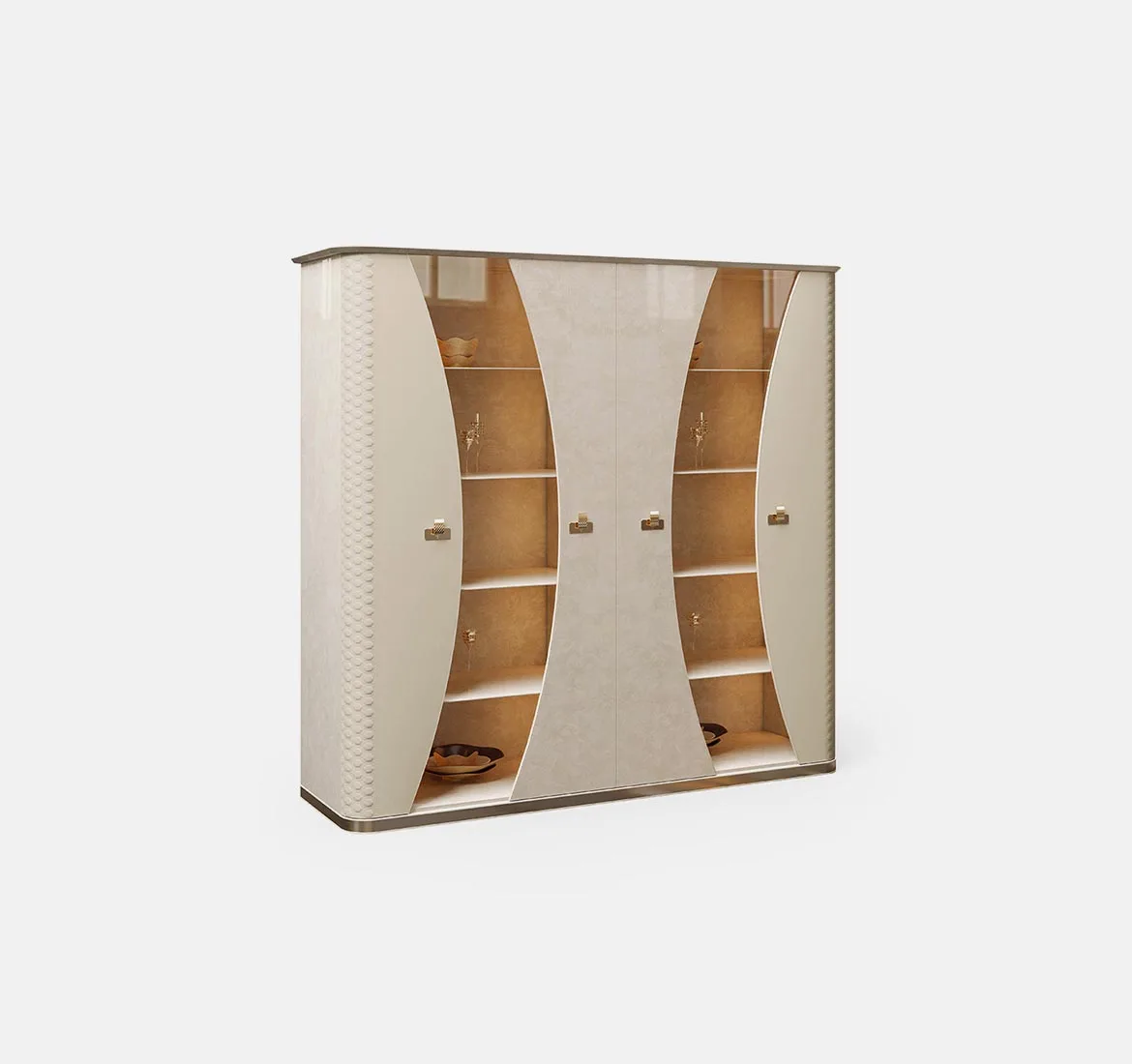 Nordic White High Gloss Sideboard Living Room Cabinets Luxus Wood Buffet Comodas Modern Bedroom Luxury Chest Of Drawers