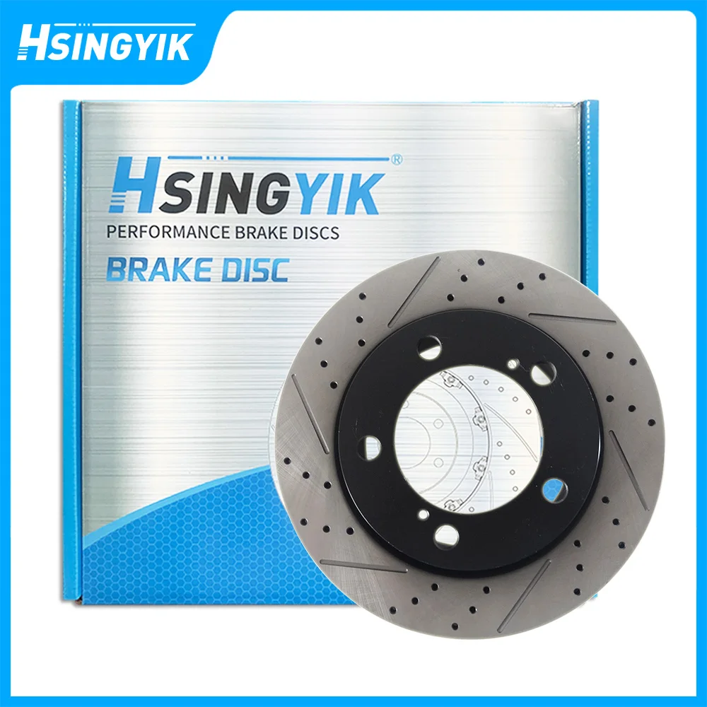 Hsingyik 26700-FE000 316x20.1mm Rear Brake Disc Rotor for Subaru Impreza (GD, GG) 2.0 2.5 WRX STi AWD