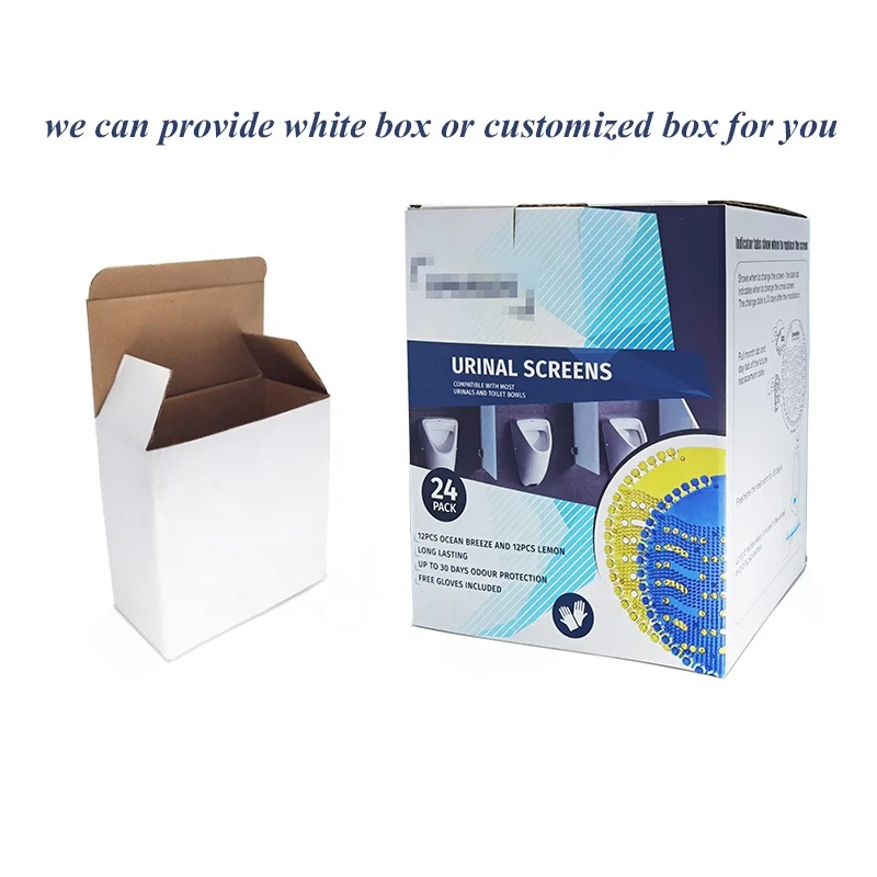 Logo printed EVA Urinal Screen Mat with different colors