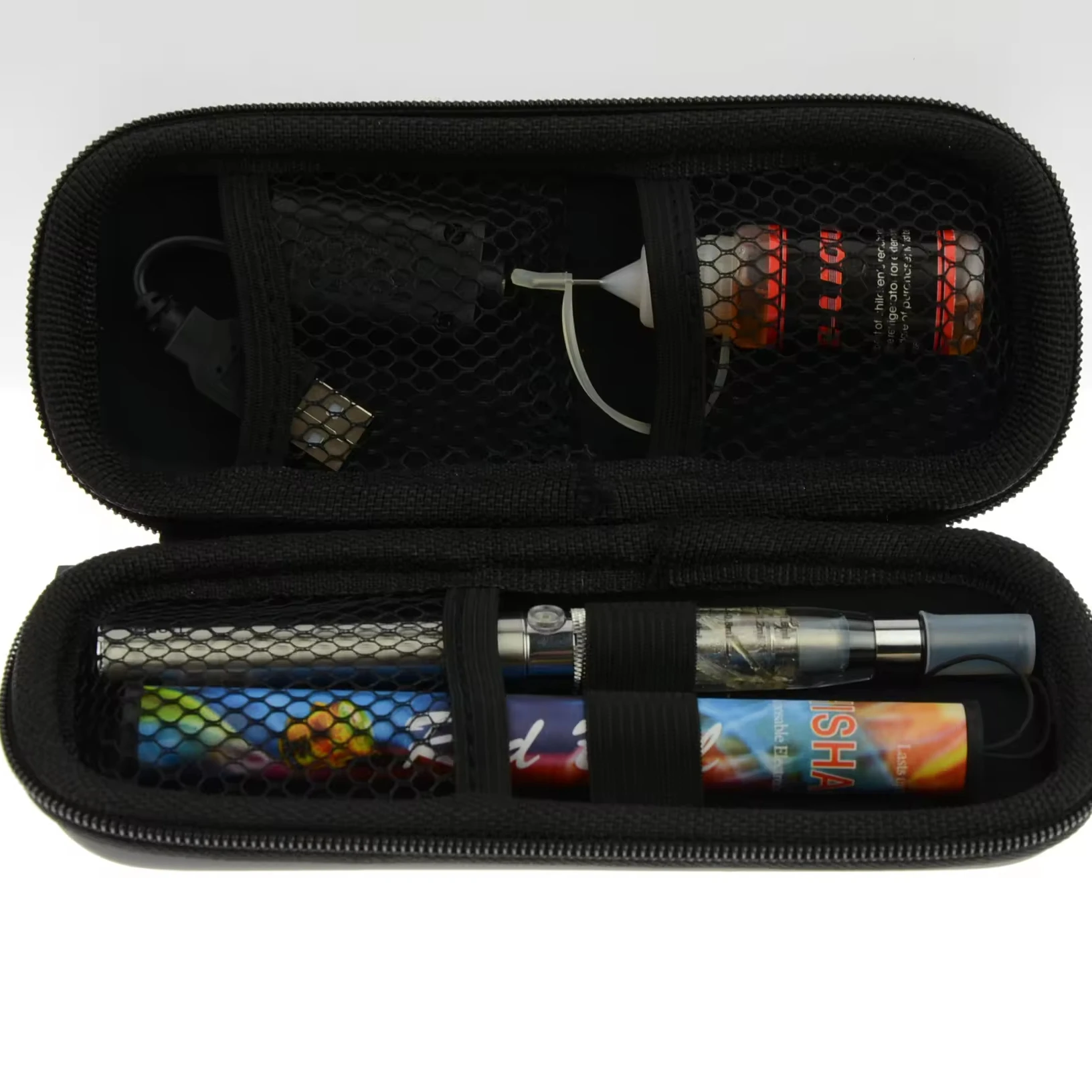 Earbud Case RISETECH Earphone Carrying Case Holder EVA Headphone Storage Bag Small Zipper Pouch Compatible for EarPods, AirPods,