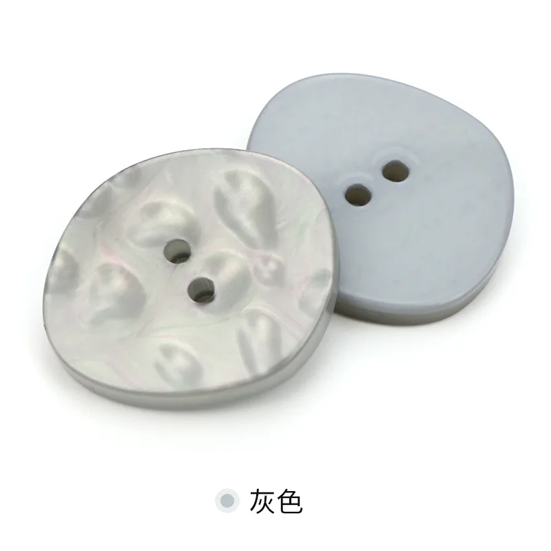 Fashion Designs Resin Buttons Special Shaped 4 Holes Sewing Button For Garment DIY Craft Decoration Red  Plastic Button