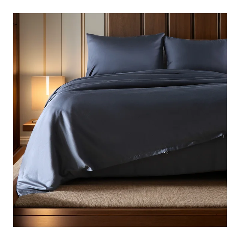 Breathable Bamboo Fitted Sheet Queen Size Lyocell Fitted Sheet Set Hotel Duvet Cover Set Bamboo Viscose Bed Fitted Sheet For Bed