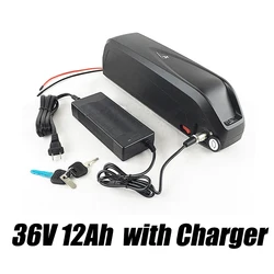 Hailong Samsuang LG Li-ion Battery for Electric Bicycle 36V 48V Ebike Battery with Charger 30A BMS 18650 Lithium Cells